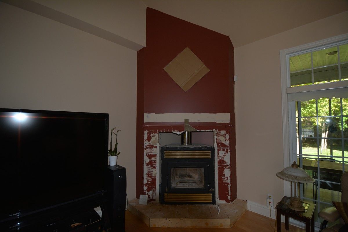 Interior stone feature wall Ottawa