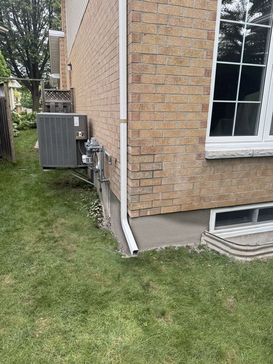 Foundation parging Ottawa