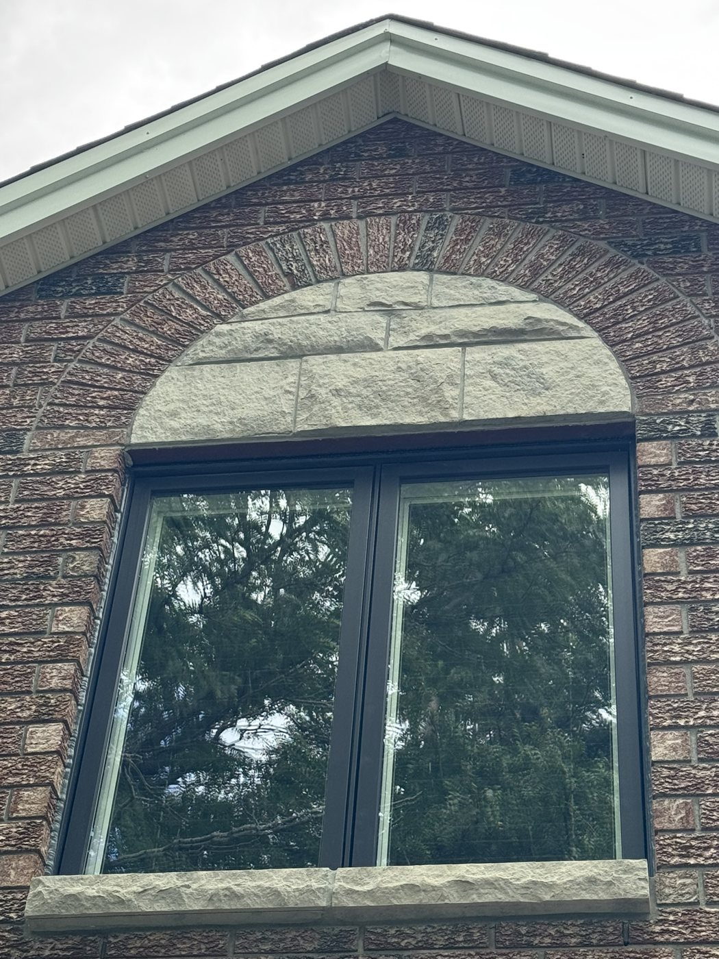 Stone window sill and arch, Ottawa