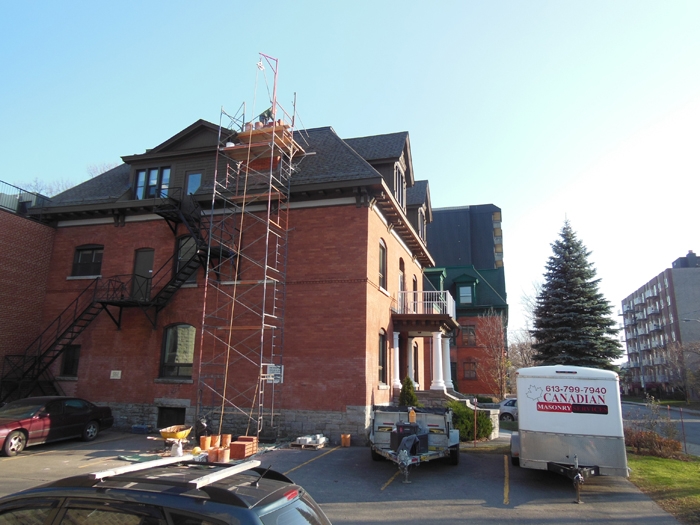 Chimney repair Ottawa - project 11