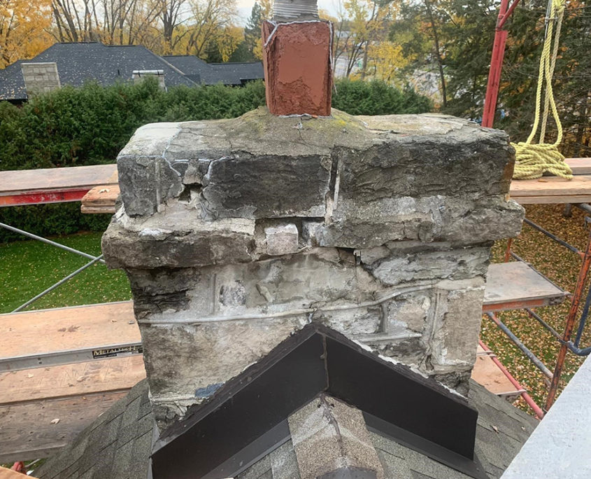 Chimney repair Ottawa - project 31