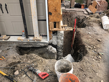 Foundation waterproofing Ottawa - project 16