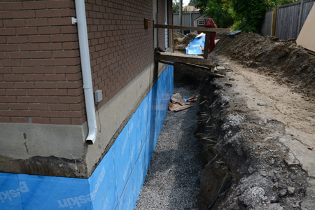 Foundation waterproofing Ottawa - project 4