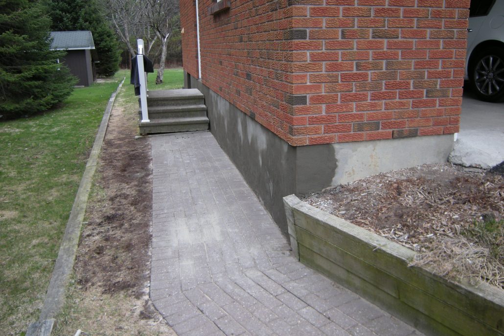Foundation parging Ottawa - project 3