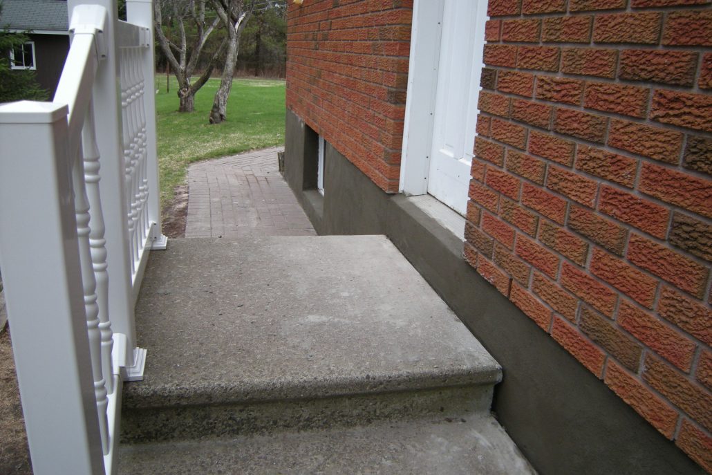 Foundation parging Ottawa - project 4