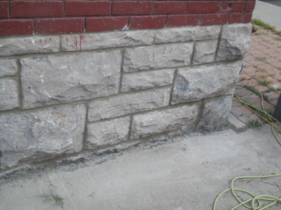Brick repointing Ottawa - project 6