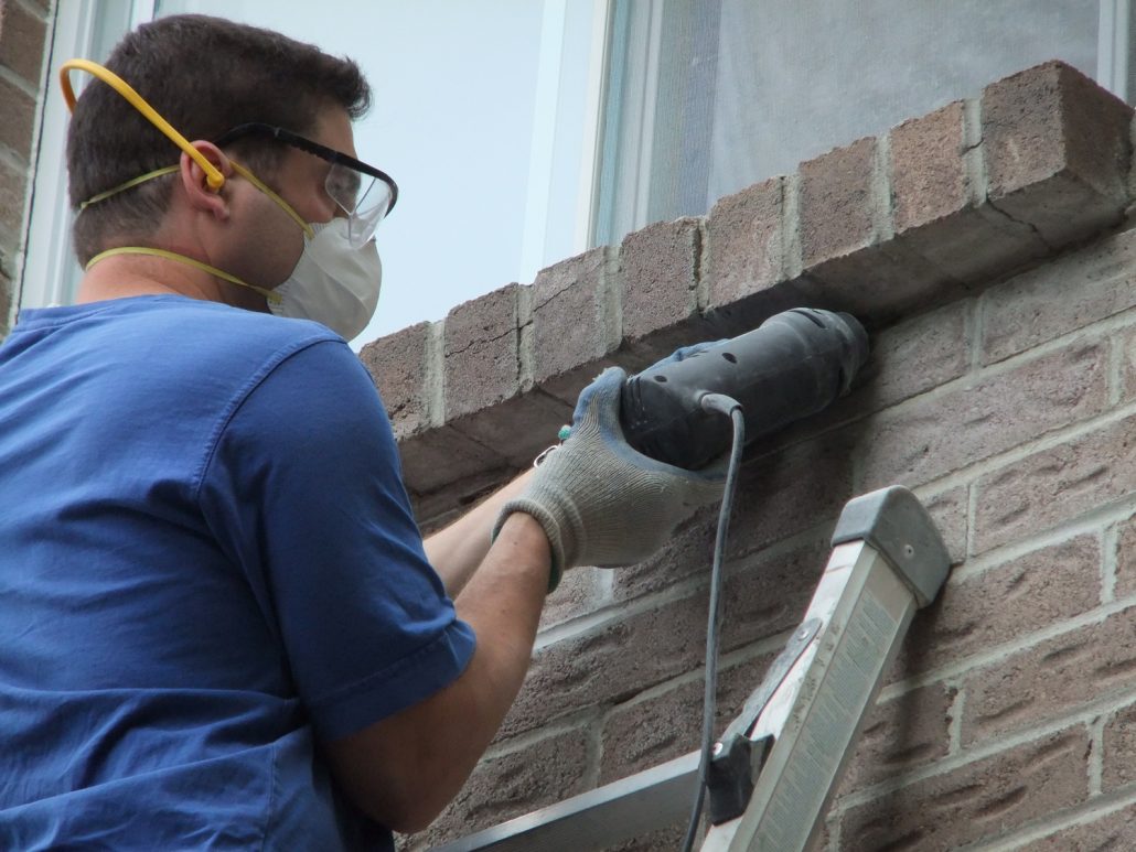 Brick repointing Ottawa - project 18