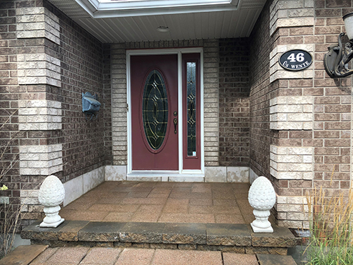 Spalling brick repair Ottawa - project 9