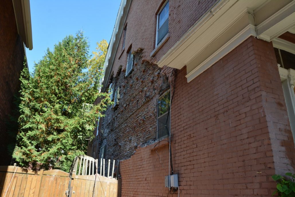 Spalling brick repair Ottawa - project 31