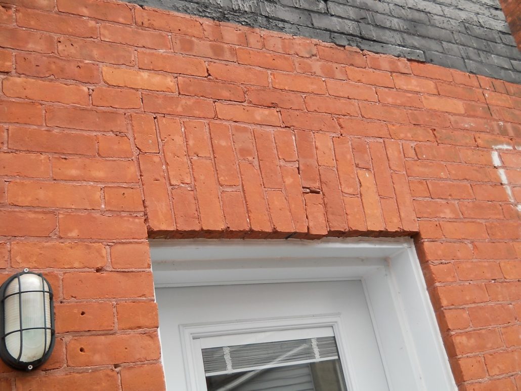 Spalling brick repair Ottawa - project 35
