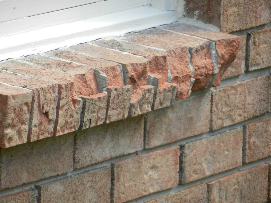 Spalling brick repair Ottawa - project 43