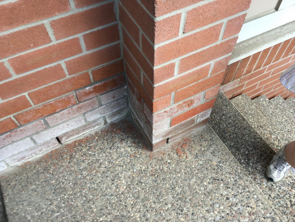 Spalling brick repair Ottawa - project 44