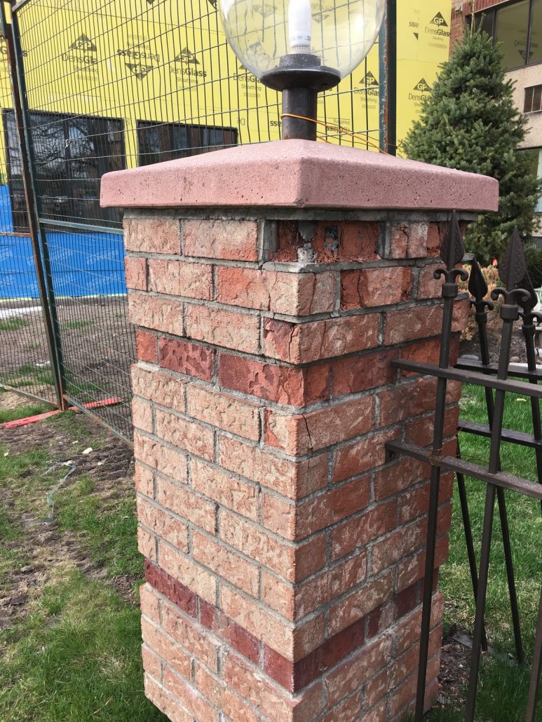 Spalling brick repair Ottawa - project 46