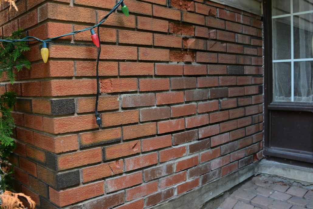 Spalling brick repair Ottawa - project 49
